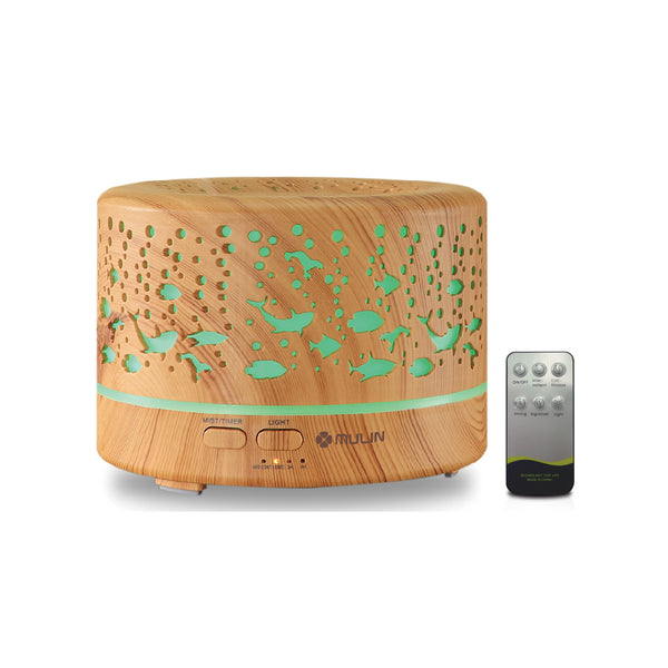 MULIN Premium, Essential Oil Diffuser with Remote Control