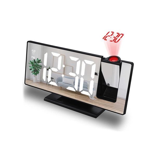 MULIN Digital Mirrored Alarm Clock